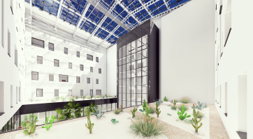 Zástupci Jihomoravského kraje představili v Hodoníně projekt obnovy S-centra, které před dvěma lety poničilo tornádo. Nové zázemí nabídne kapacitu sto dvacet lůžek. Klientům by se mělo otevřít začátkem roku 2026. 