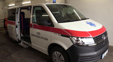 Kyjovská nemocnice má další dvě nové sanitky