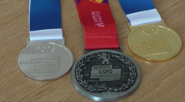 Jan Svozil je juniorský vicemistr Evropy v hodu diskem