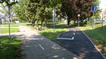 Dětské dopravní hřiště v Uherském Hradišti je modernější a větší