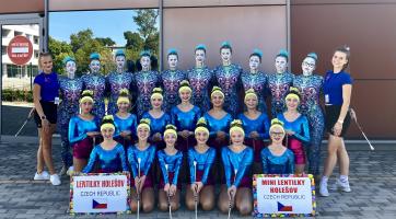 Holešovské mažoretky přivezly zlato z mistrovství Evropy