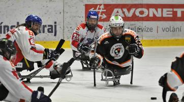 Zlínští sledge hokejisté těsně nestačili na Němci vedené Pardubice