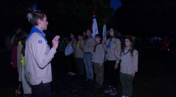 Vznik samostatného Československa si ve Starém Městě připomněli i průvodem lampionů