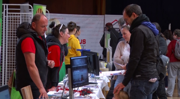 Na Veletrhu pracovních příležitostí se představilo devatenáct vystavovatelů