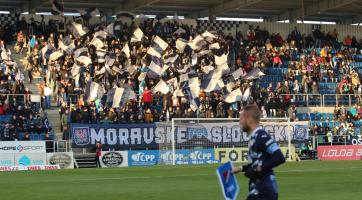 Slovácko po výborném výkonu přehrálo Baník a poskočilo na třetí místo 