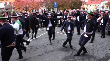 Strážnická chasa slavila Svatomartinské hody