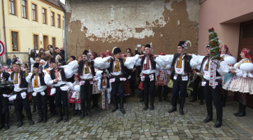Martinské hody v Kudlovicích měly po letech dva páry stárků
