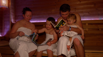 V uherskohradišťském aquaparku mohou do sauny už děti od 6 měsíců