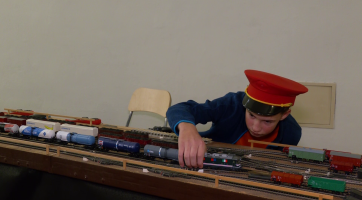 Vláček kolejáček projížděl Redutou už po deváté