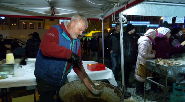 Masarykovo náměstí v Uherském Brodě ožilo Kateřinským jarmarkem