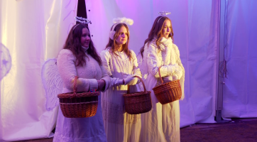 Svatý Mikuláš rozdával nadílku i dobrou náladu