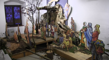 Výstavu betlémů ve Veselí provázejí adventní dílny