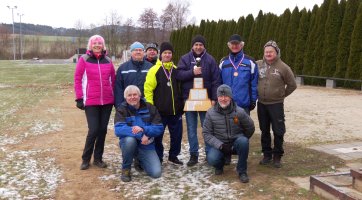 Zmrzlé kule přilákaly jen odvážlivce