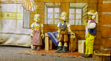 Loutková představení Sokola stále děti baví