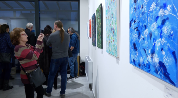 Dana Šarbortová a Danka Burdová vystavují v Galerii obce ONV 