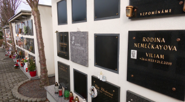 Na mařatickém hřbitově vzniklo místo pro stovky uren  