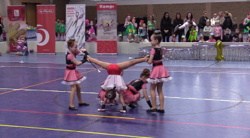 Mažoretky soutěžily O dubňanské srdce