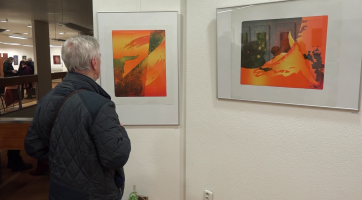 V Galerii Vladimíra Hrocha vystavuje Jan Botek