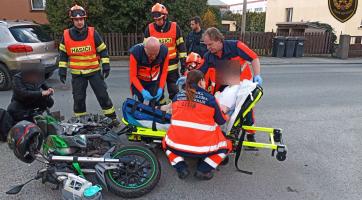 Teplé počasí láká motorkáře. První nehody na sebe nenechaly dlouho čekat