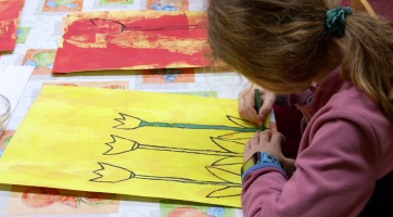 Tulipány dělají radost i na onkologickém oddělení Uherskohradišťské nemocnice