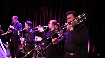 V sále veselské ZUŠky se představily tři jazzové soubory