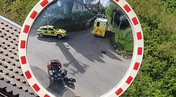 Při nehodě na zahradním traktoru utrpěl muž velmi vážná zranění