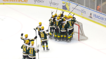 Vsetín se další výhrou ve Zlíně přiblížil triumfu v Chance lize 