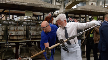 Prezident Pavel je na návštěvě Zlínského kraje. První den měl nabitý