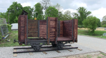 Vozík bude ve Veselí připomínat dějiny úzkokolejky