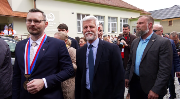 Prezident navštívil také Vesnici roku 2023