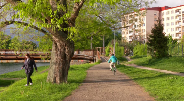 V blízkosti železničního mostu v Uherském Hradišti vznikne nová cyklostezka