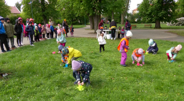 Děti si užily program ke Dni Země