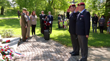 Uherský Brod si připomněl 79. výročí osvobození pietními akty u památníků