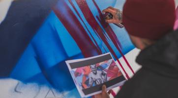 Tržiště Pod Kaštany se v sobotu promění na pouliční ateliér. Tvořit bude i zlínský sprejer ProroK