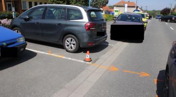 Za obě srážky vozidel s dětmi ve Zlíně mohla nepozornost