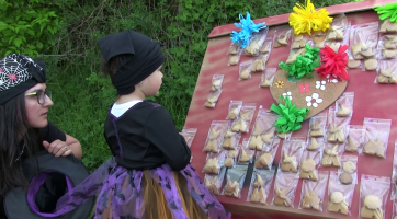 Děti mohly absolvovat Čarodějnickou stezku i pálení čarodějnic