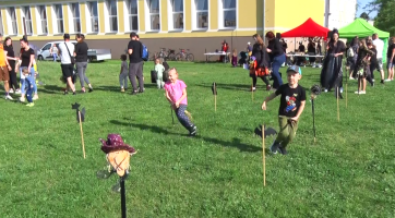 Čarodějnice se letos slétly v Hodoníně na novém místě