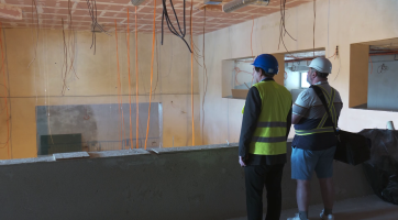 Rekonstrukce hulínské sokolovny jde do finále, na podzim tady otevřou nové kulturní centrum