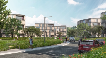 Ve východní části Zlína vznikne nová obytná čtvrť. Boněcký rybník nabídne 400 bytů