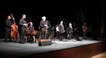 Hodonín si užil společný koncert kapel Javory Beat a Hradišťan