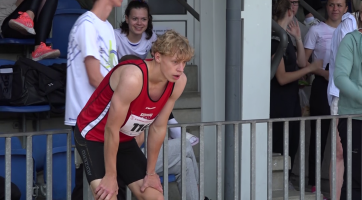 Na atletické lize v Uherském Hradišti zářil Meindlschmid 