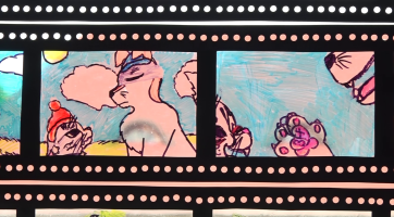 Výtvarná díla inspirovaná filmem představila ZUŠ Slovácko