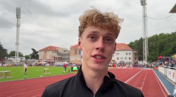 Petr Meindlschmid překonal národní juniorský rekord a jede na mistrovství Evropy