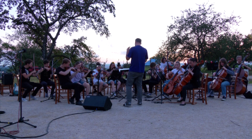 Festival muzejních nocí na Rochusu doprovodil koncert ZUŠ