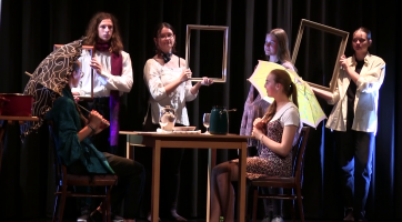 Literárně dramatický obor připravil několik představení