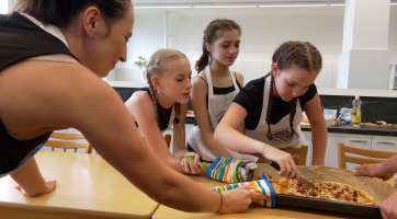 Pistáciová pizza sedmaček ze ZŠ Větrná slavila úspěch ve finále Zdravé pětky