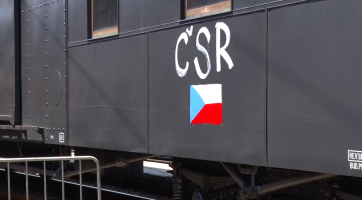 Legiovlak zavedl návštěvníky do dob československého zahraničního odboje