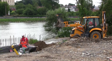 Stavba mostu v Napajedlích komplikuje cestu do centra města
