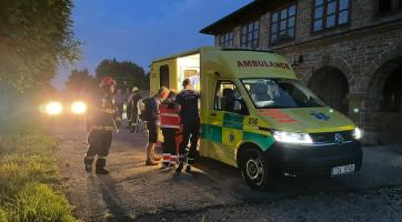 Dívku postihl během noční táborové bojovky astmatický záchvat