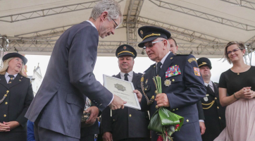 Václav Holásek získal Záslužný řád českého hasičstva